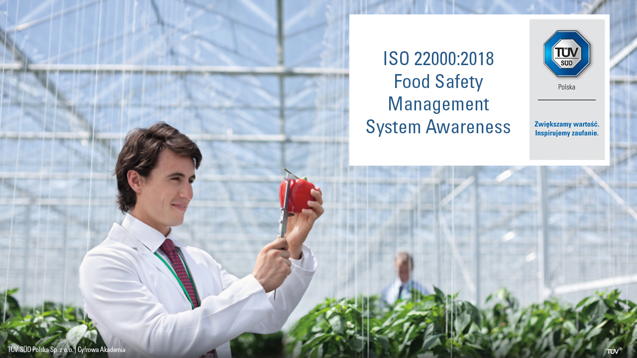 ISO 22000:2018 Food Safety Management System Awareness