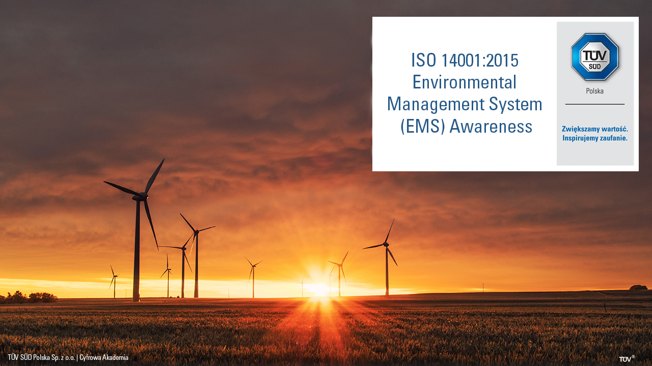 ISO 14001:2015 Environmental Management System (EMS) Awareness